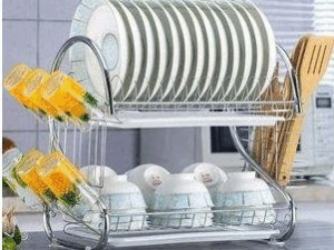 2-layer Stainless Steel Dishrack