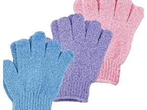 Exfoliating Gloves For Body Scrub (3 pcs)