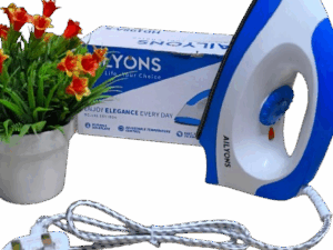 Electric Dry Iron Box – Non-Stick Soleplate