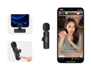 Single Wireless Clip-On Lavalier