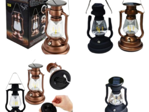 Small Solar Vintage Lantern Lamp