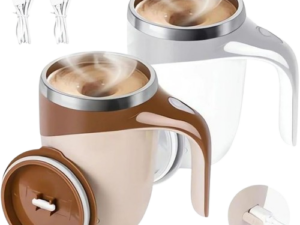 Stainless Steel Magnetic Stirring Cup (AAA Battery Powered 380ml)