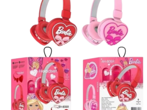 Barbie Cartoon-Themed Wireless Bluetooth Headphone