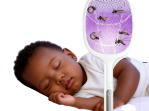 Electric Mosquito Swatter & Lamp – Rechargeable