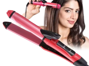 2 in 1 Hair Flat iron and Curling Tong
