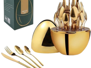 Executive Egg-Shaped Cutlery Set