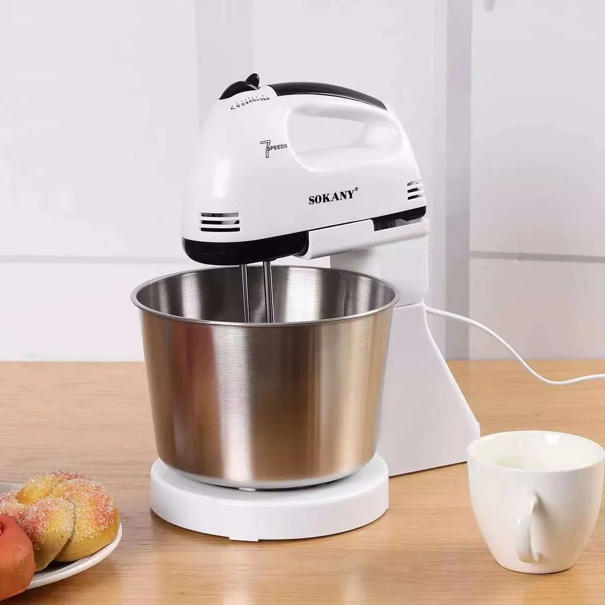Stand Mixer with bowl -2L - Image 2