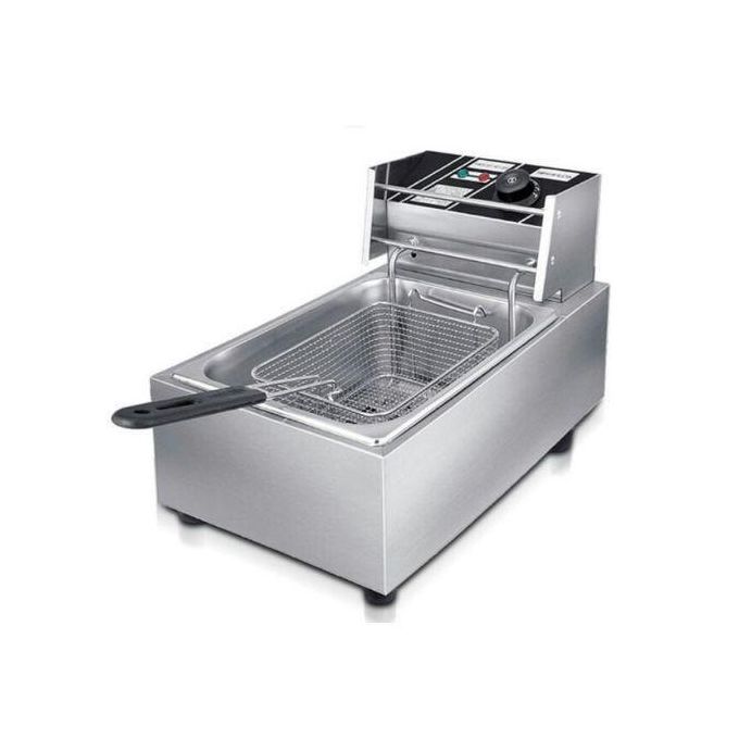 Commercial Single Stainless Steel Deep Fryer - Image 2