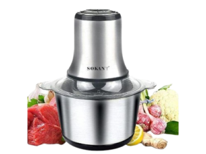 Electric Stainless Steel Food Processor 3L