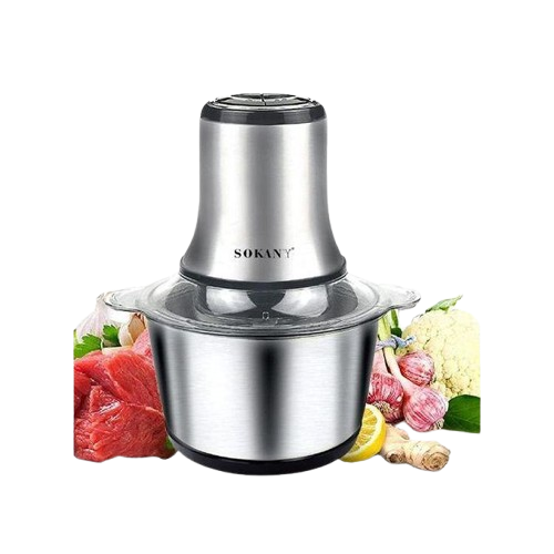 Electric Stainless Steel Food Processor 3L