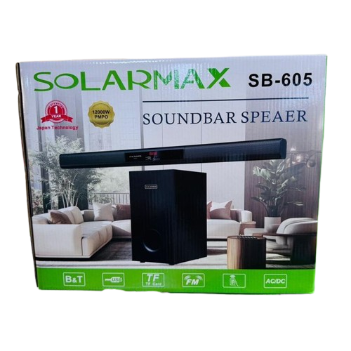 Solarmax 2.1ch soundbar multimedia speaker
