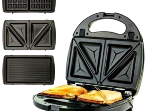 Sokany 3 In 1 Sandwich, Waffle Maker & Grill